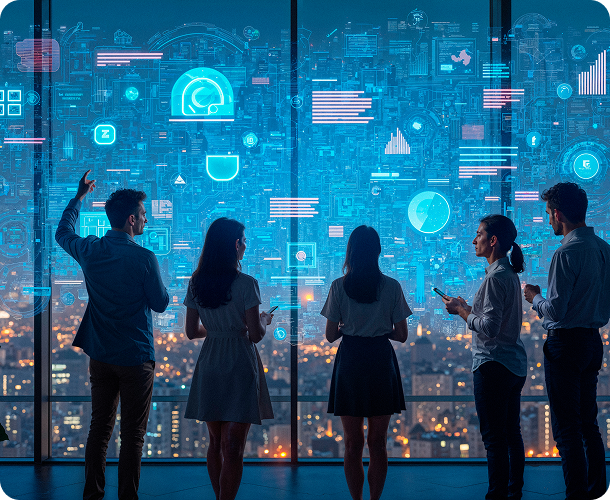 AI and technology concept